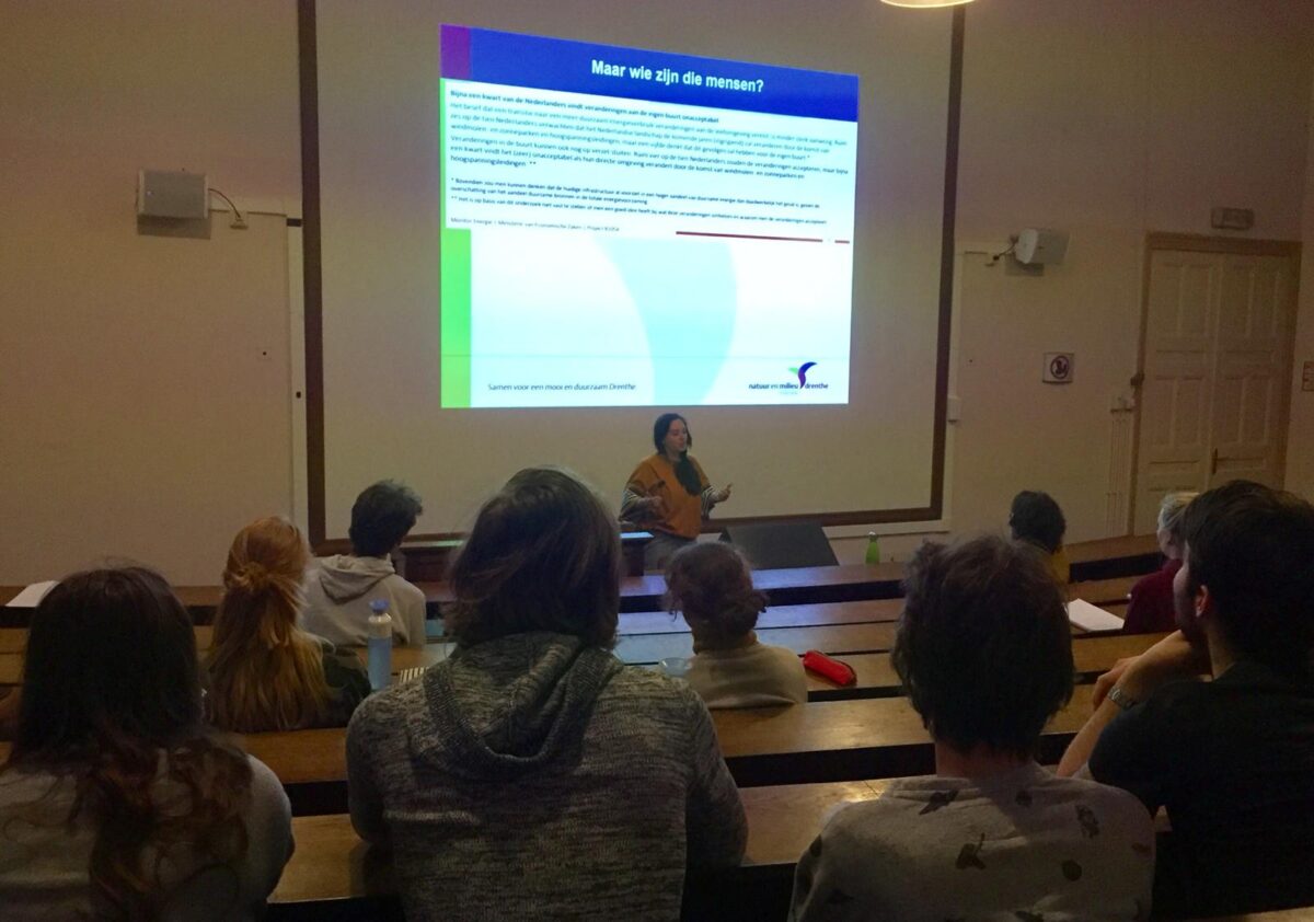 Gastcollege “Duurzaam gedrag bevorderen”