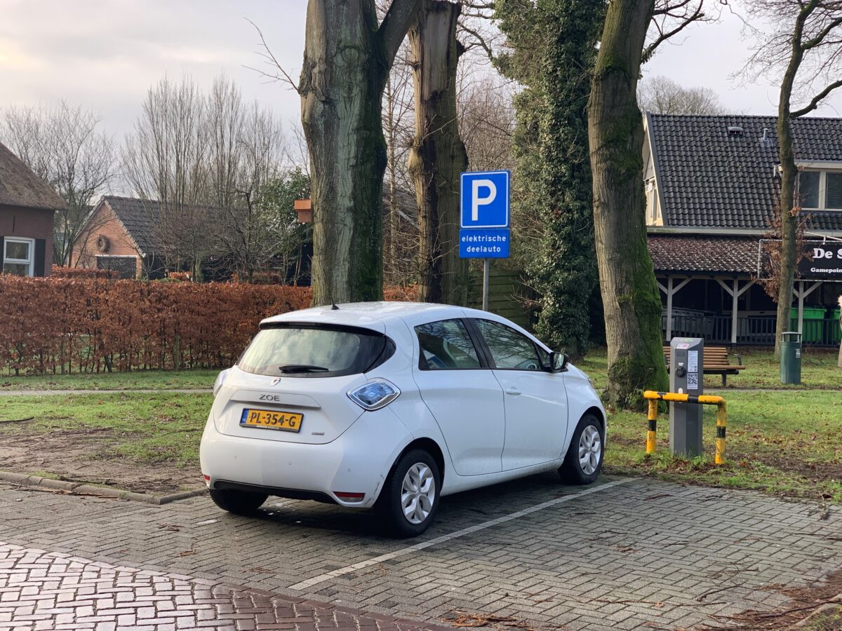 Sleen heeft een elektrische deelauto