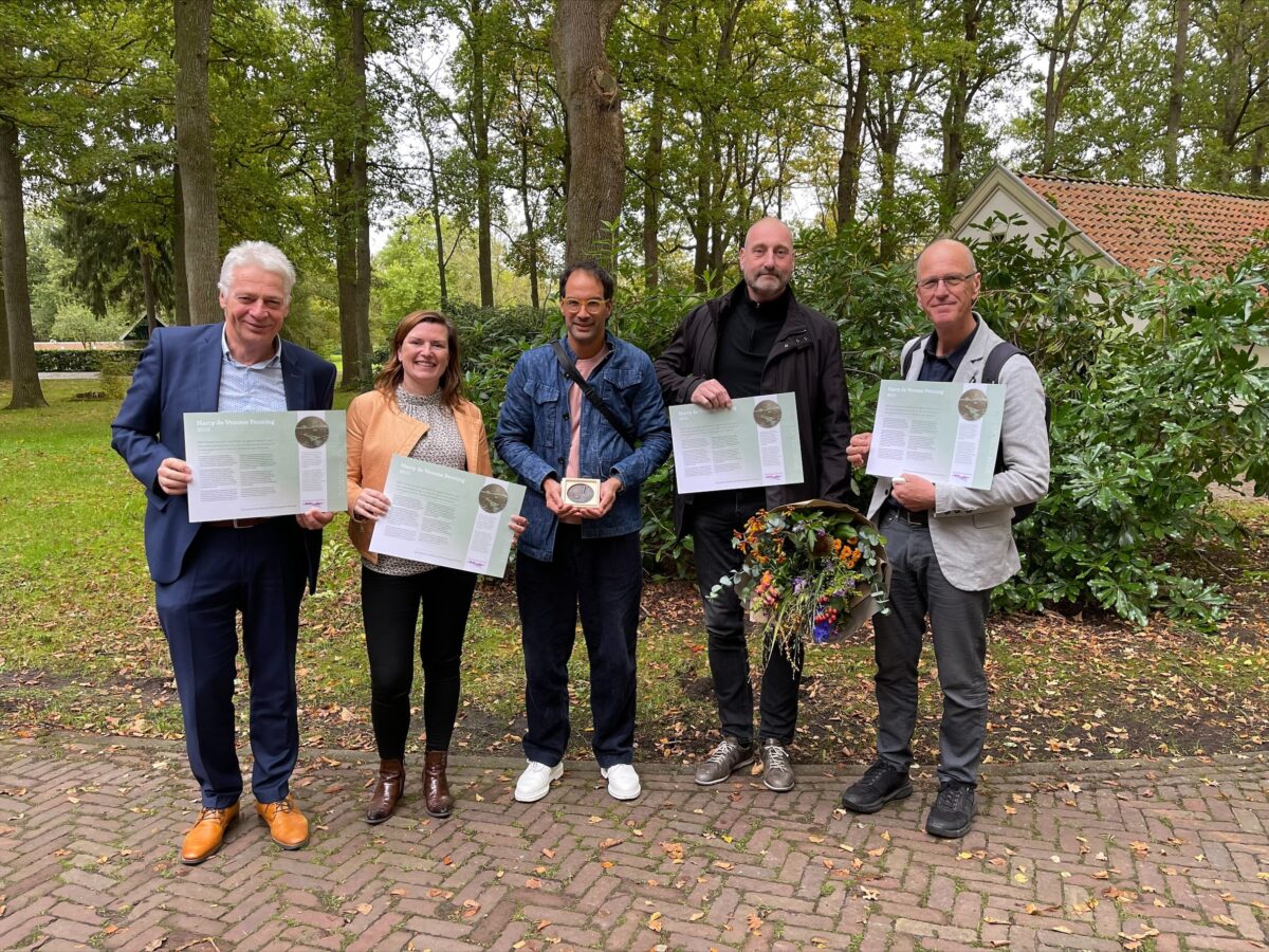 Uitreiking Harry de Vroome Penning 2021 en Groene Anjer Prijs