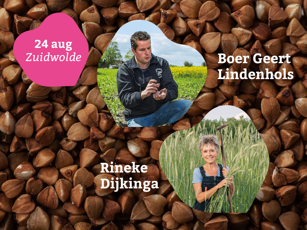 De boekweit proeftuin: op bezoek bij boer Geert - 24 augustus (vol!)