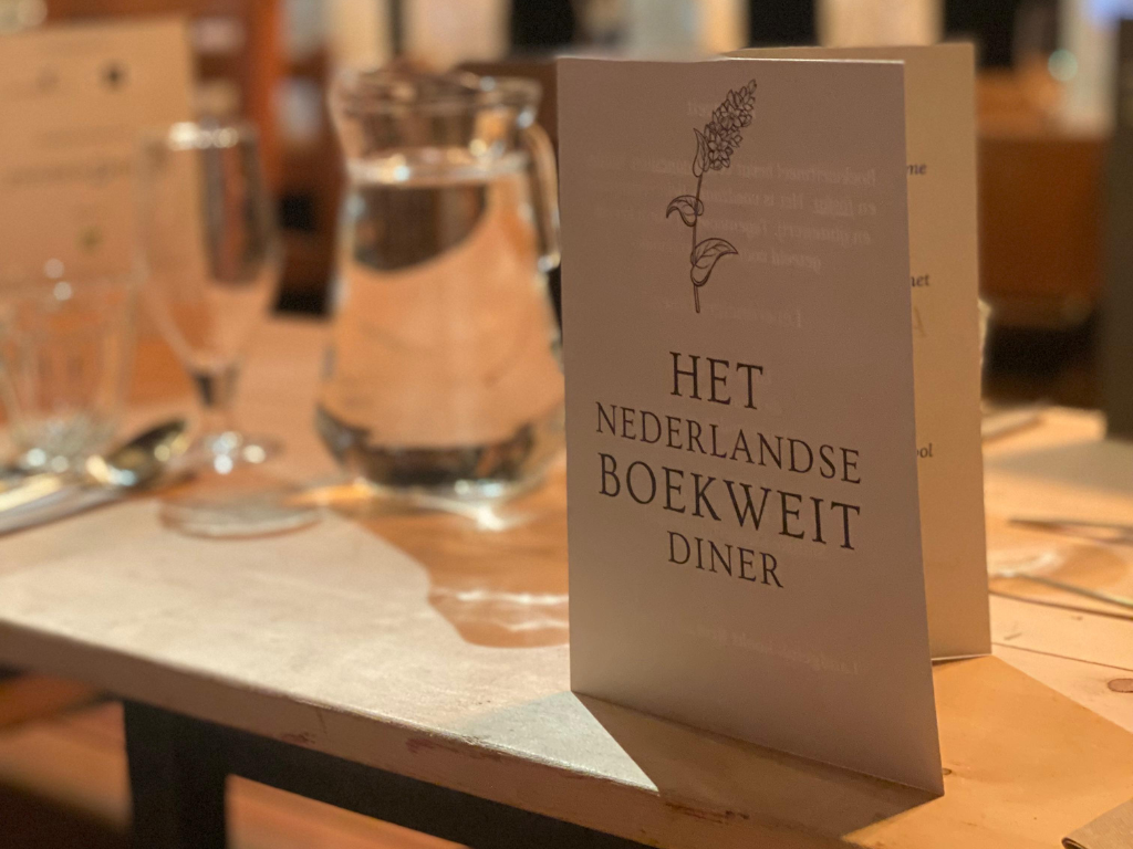 Boekweitdiner in Orvelte: Van veld tot bord