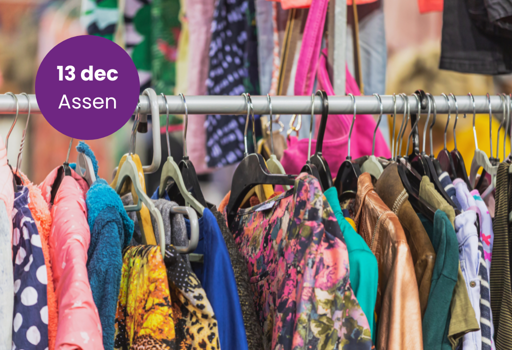 Verkeerde kleur, te kleine maat, te volle kast: kledingafval in Drenthe