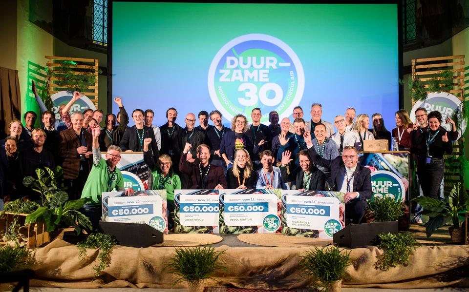 Vier initiatieven in het zonnetje bij Duurzame Dertig 2025
