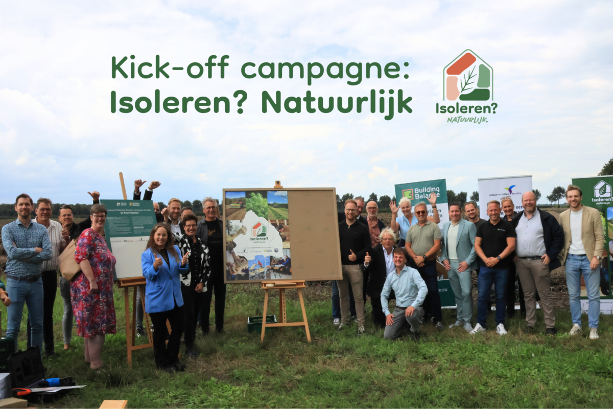 Campagne ‘Isoleren? Natuurlijk’ gelanceerd!